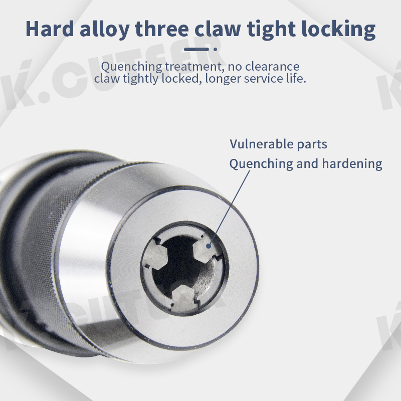 CNC tool holder BT40-APU13-100 self-tightening drill clamp type APU drill chuck wrench