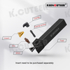  External Triangul Turning Tool Holder TNMG Carbide Inserts Lathe Cutting Tools Set