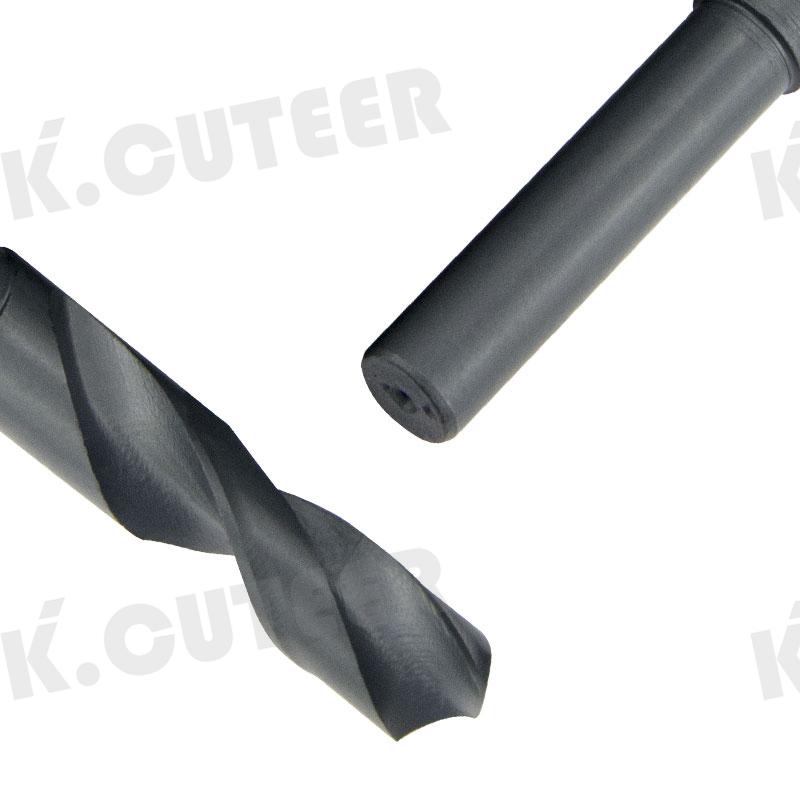 High Speed Steel Big Head And Small Handle Twist Bit Straight Shank Bit Drilling Hole Tool