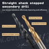 Counterbore Twist Step Drill 90/180 Degree Cobalt-containing HSS Metal Drilling Chamfer Step Drill
