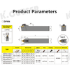 External Turning Tool Holder DNMG Carbide Inserts MDPNN Lathe Cutting Machine Tools 