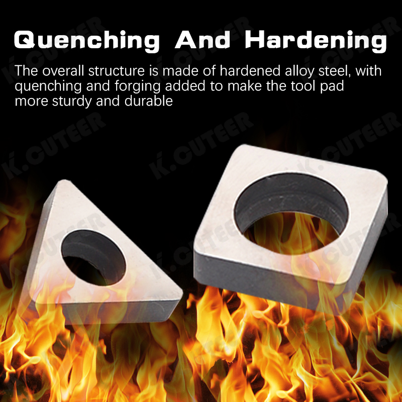 Carbide Shim Seat Alloy Insert Pad Accessories for Turning Tool Holder