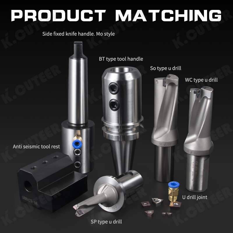 Fast Violent CNC Machine Tool Milling Carbide Insert Drill Blade Stainless Steel