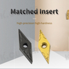 Turning Tool Holder VNMG Carbide Inserts Lathe Bar CNC Cutting Tools 