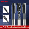 High-Speed Steel Taps with Cobalt for Aluminum and Steel