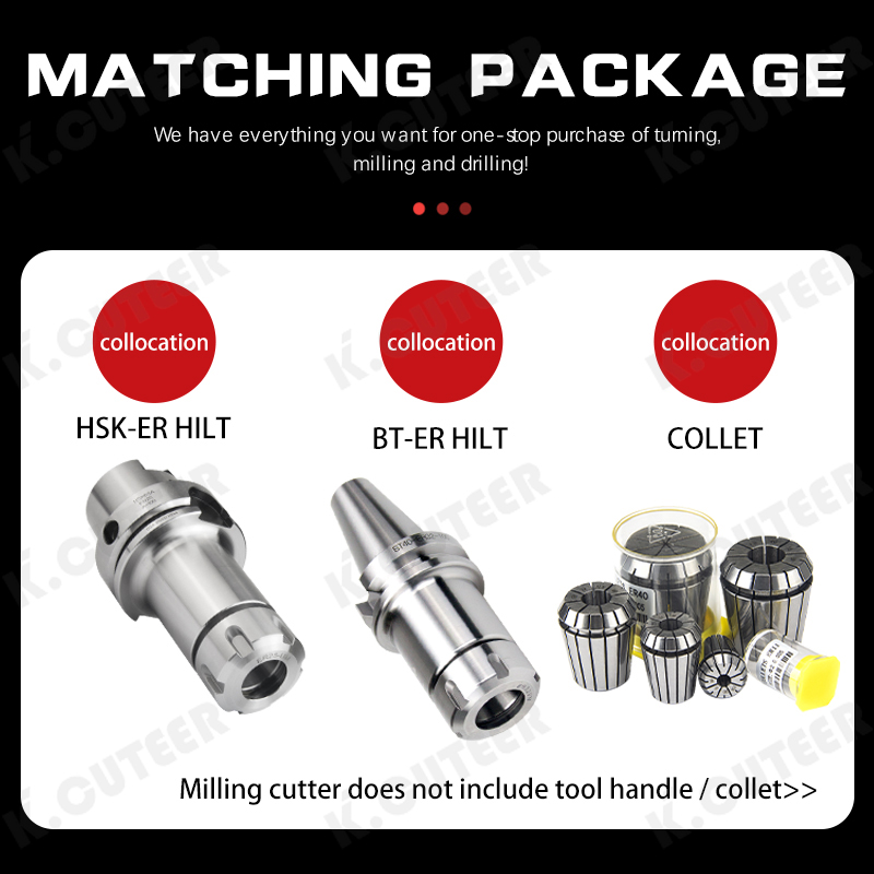 Durable Full Milling Cutter Series for Professional Metalworking Applications