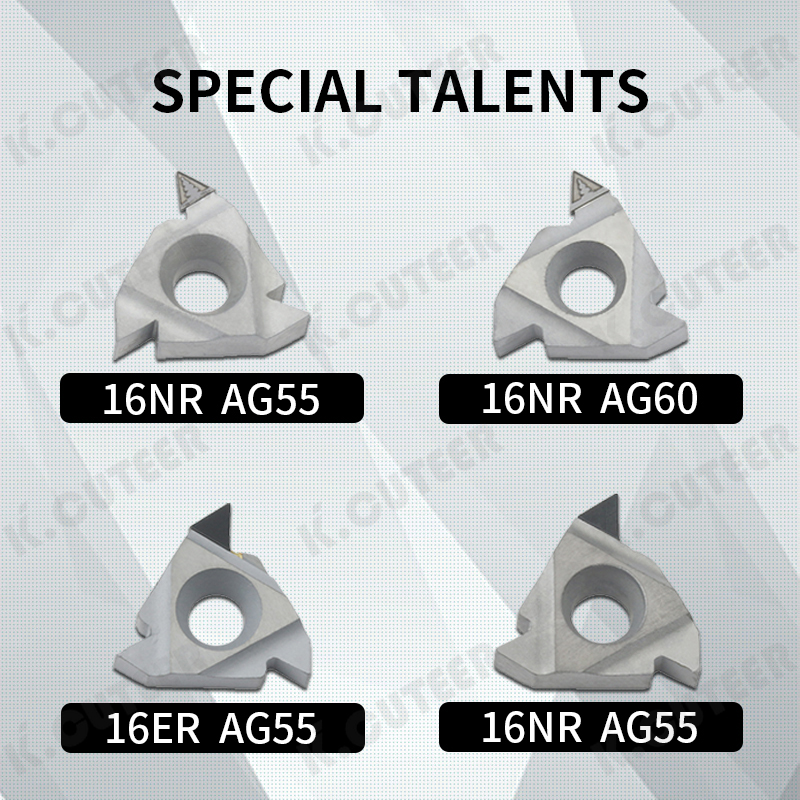 PCD Diamond Tools Carbide Inserts CNC Threading Inserts Indexable Lathe Tools