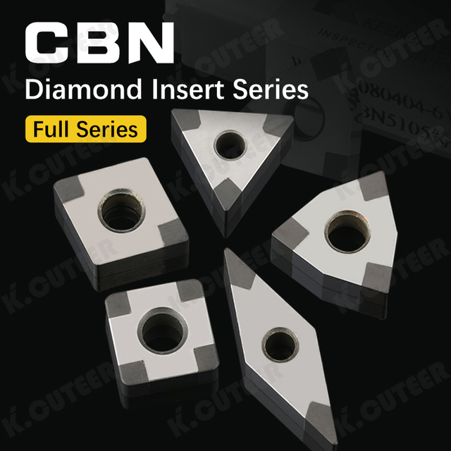 CBN Insert Metal Turning Tools for Processing Hardened Steel Cast Iron