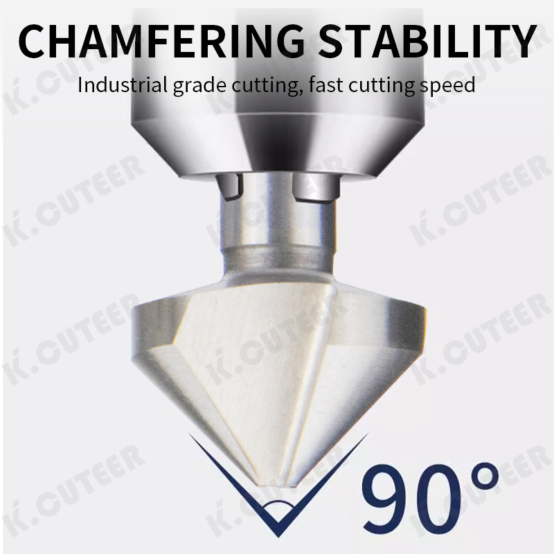 HSS Countersink Chamfering Too Wood Steel Chamfer Cutter Power Tool