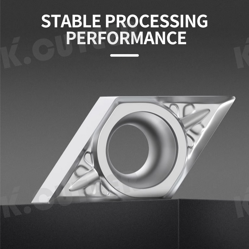 Diamond-Tipped Insert Dcmt-H01 for Aluminum CNC Lathe Tools