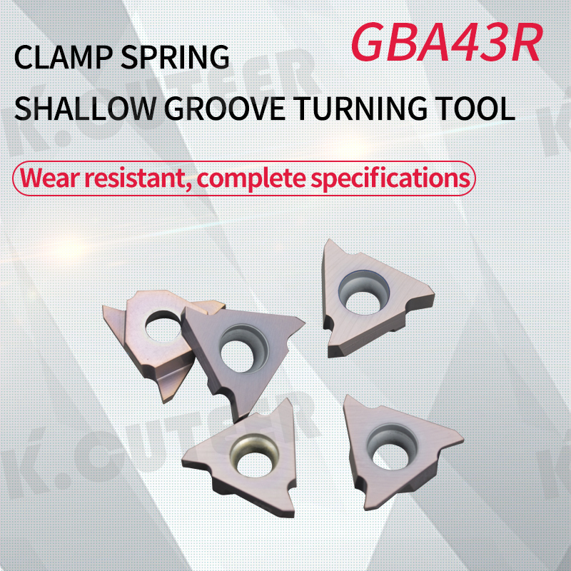 Gba43r300 Kt930s Turning Tool Lathe Tool Carbide Shallow Groove Inserts