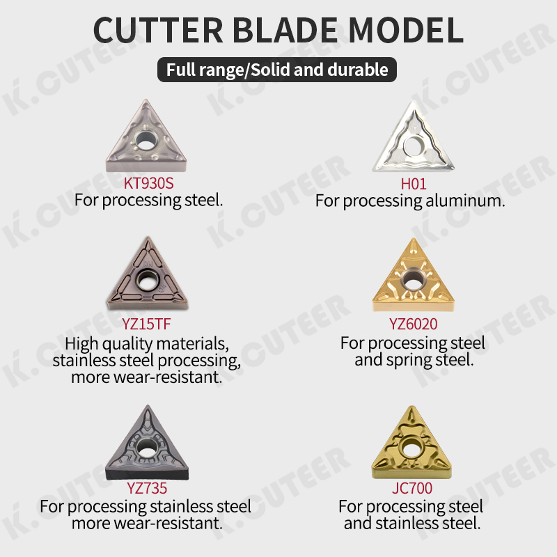 CNC Tool Holder Boring Bar High-Speed Steel Internal Boring Tool Triangular