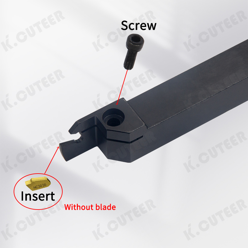 CNC Grooving Tool Cut-off Tool Holder Zq Lathe Tool Grooving Tool