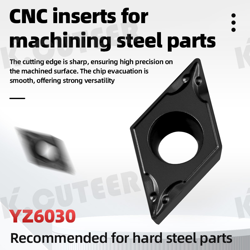 CNC Tool Dcmt Yz6030 Yz5018 Stainless Steel Dedicated External Cylindrical Cutting Head