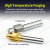 M35 Countersink End Mill Straight Shank White Steel Countersink Hole