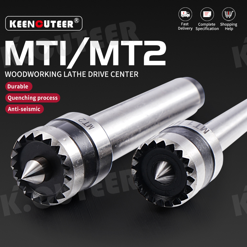 Mt1/Mt2 Wood Working Lathe Drive Center for Efficient Lathe Operations