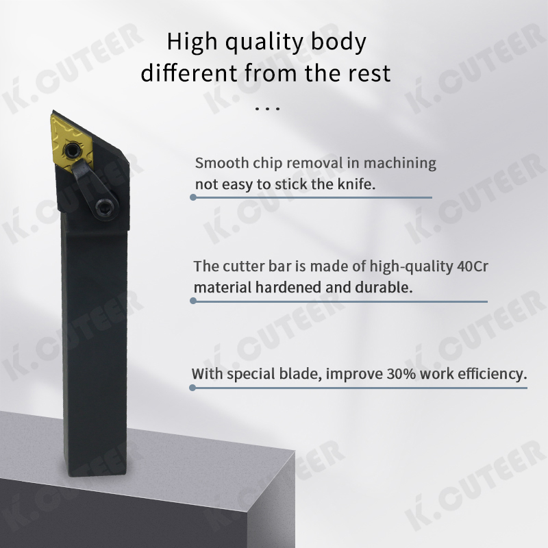 93 Degrees Lathe Bar Turning Holder CNC Cutting Tool Cutter Bar