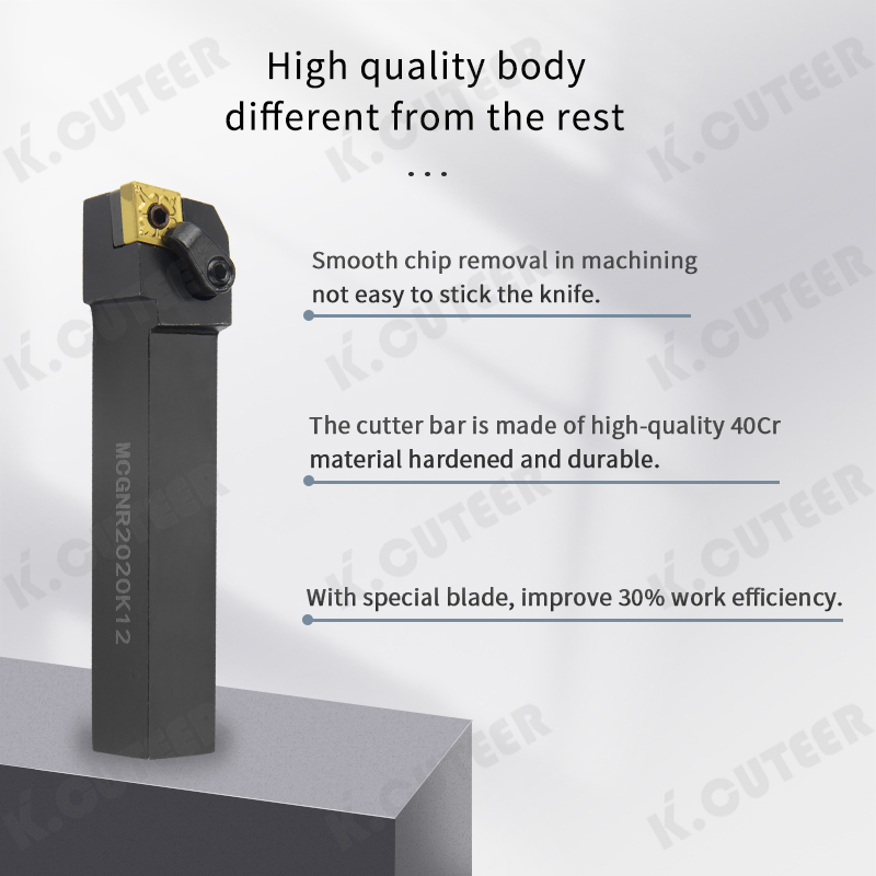 External Turning Tool CNC Machining Tool and Cnmg Carbide Insert Series Combination