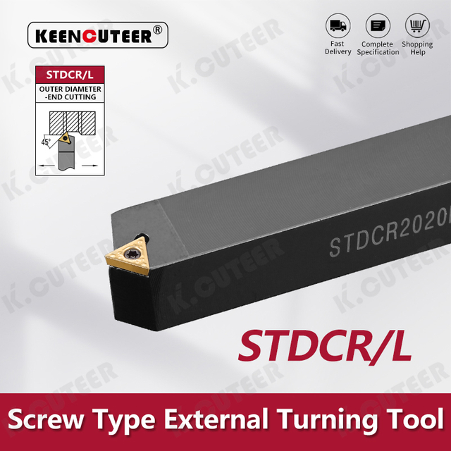 Stdcr2020K11 External Turning Tool Stdcr Cutter Bar CNC Lathe Bar Turning Holder