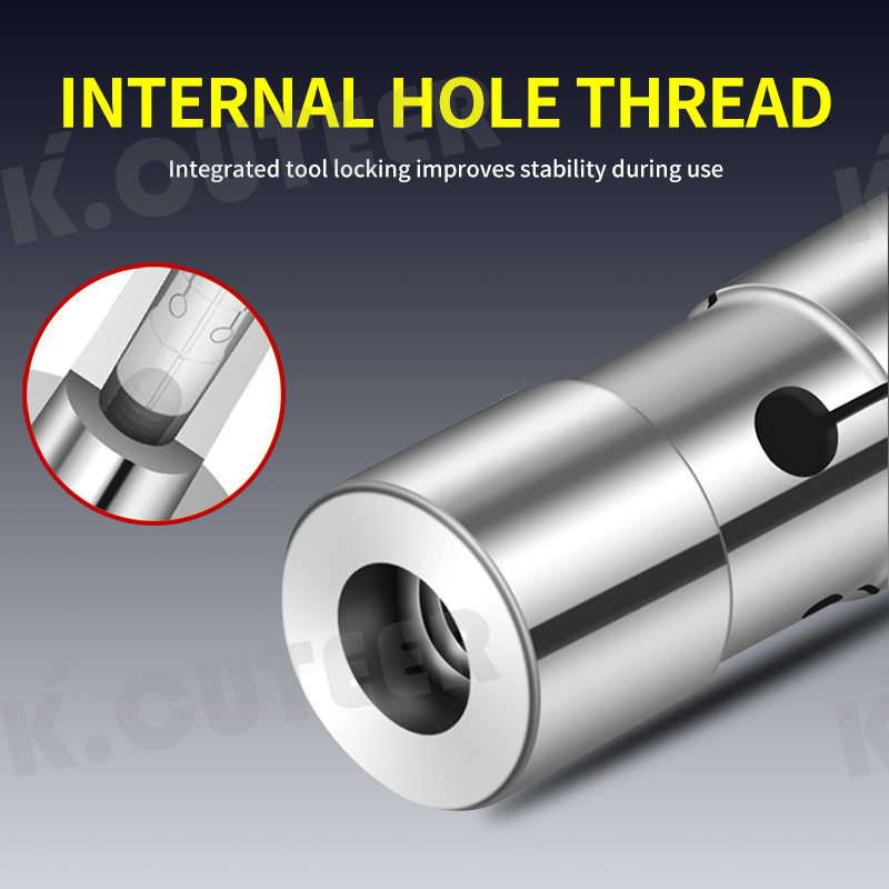 High-Precision CNC Machine Tool DC Pull-Back Collet Chuck