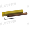 Spring steel end face cutting groove arbor