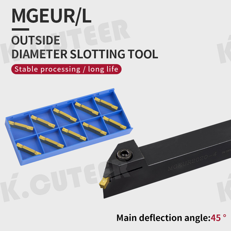 MGEUR2525-4 Grooving holder MGMN200/300/400 CNC Lathe Insert for Turning Tool