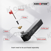  External Thread Turning Tools Lathe Cutter 16IR Carbide inserts CNC Holder
