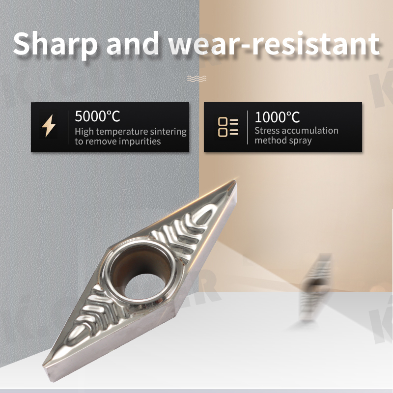 Aluminum Carbide Insert for SVJBR Lathe Parts CNC External Turning Tool