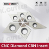 Diamond CBN two-sided insert cutter CNC indexable insert PCD two-sided insert 