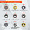 CNC circular milling insert milling machining center, milling machine, round cutter cutter