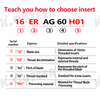 Precision External Thread Turning Insert