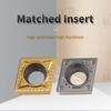 High speed steel arbor Internal hole Turning Tool CCMT carbide blade lathe tool set