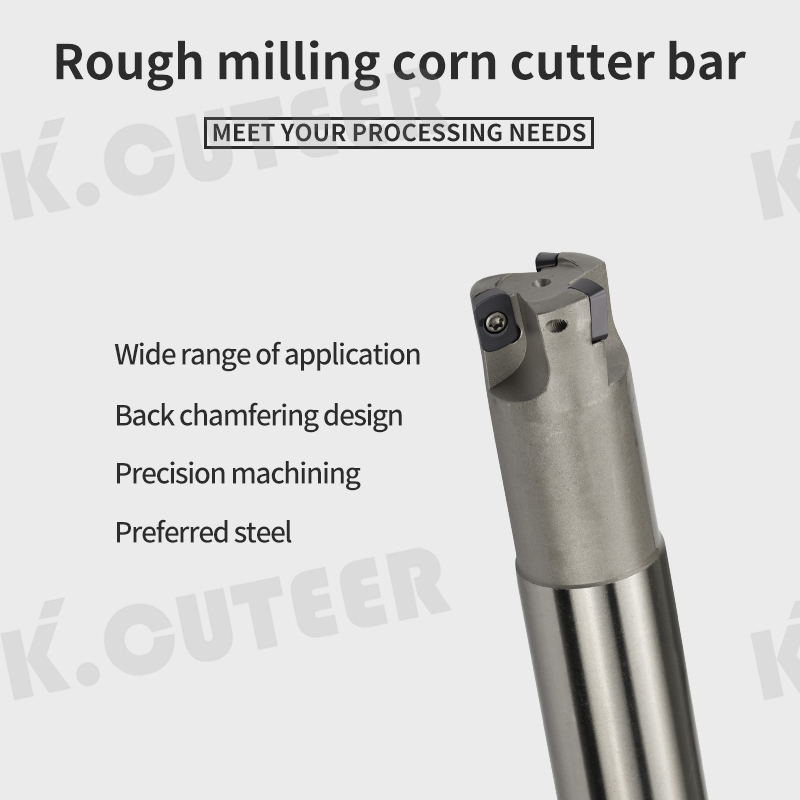 CNC Tool Cemented Carbide Blade EPNW High Feed Fast Cutting End Milling Cutter