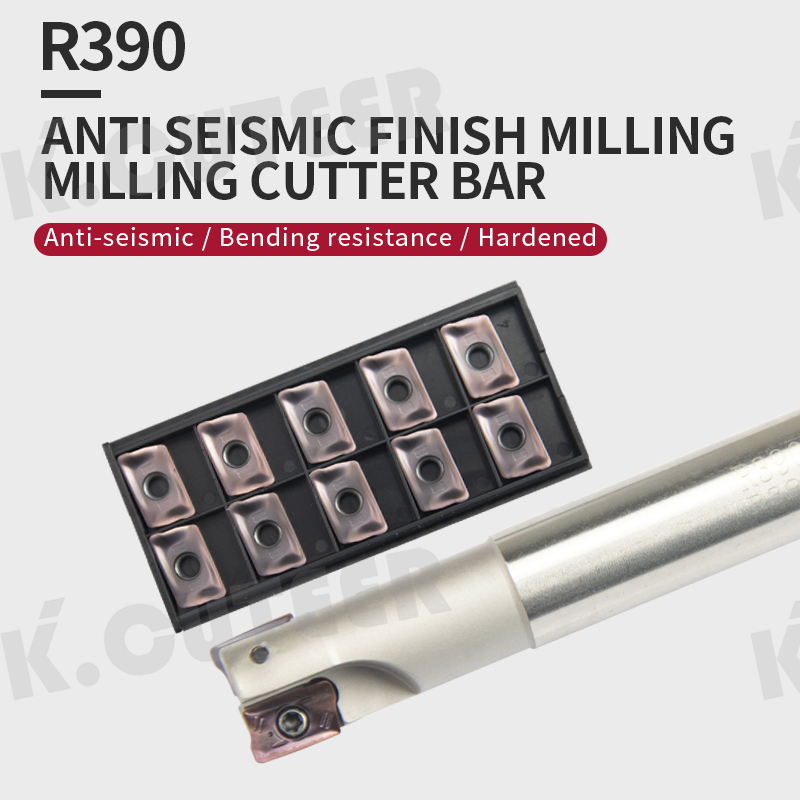  Indexable face milling cutter holder and CNC tool combination for R39011 carbide