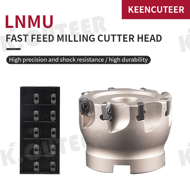 Keencuteer CNC Milling Cutter Rod with Large Cutting Depth Fast Feed and High Efficiency