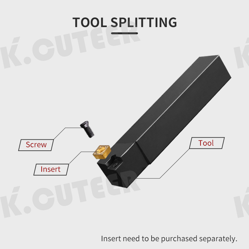 SCACR1010K09 SCACR1212H09 SCACR1616H09 External Turning Tool Holder CCMT Carbide Inserts 