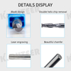 Tungsten Steel End Mills 1mm 6mm 12mm 2Flute HRC50 Straight Shank Milling Cutter 
