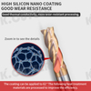 Tungsten Steel Straight Shank Milling Cutter CNC Machines Tools Alloy Coating Carbide