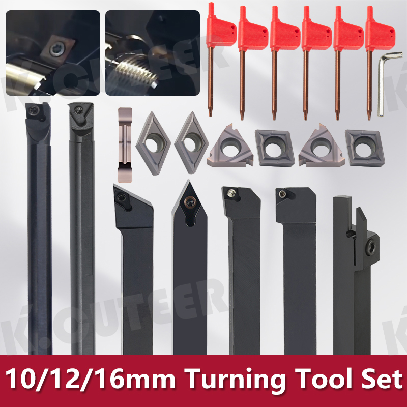 Smooth chip removal and durable ALL series Turning Tool Sets for CNC 