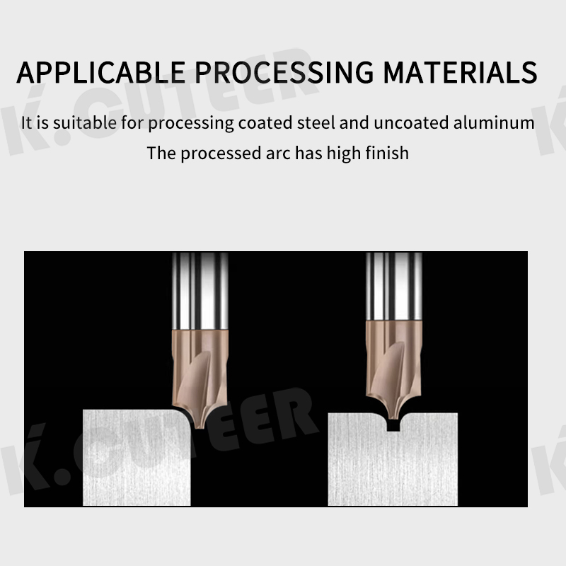  CNC Machining Machine Tool Processing Steel/aluminum End Mill