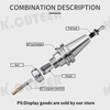  CNC machining machine tool tungsten steel alloy round nose milling cutter