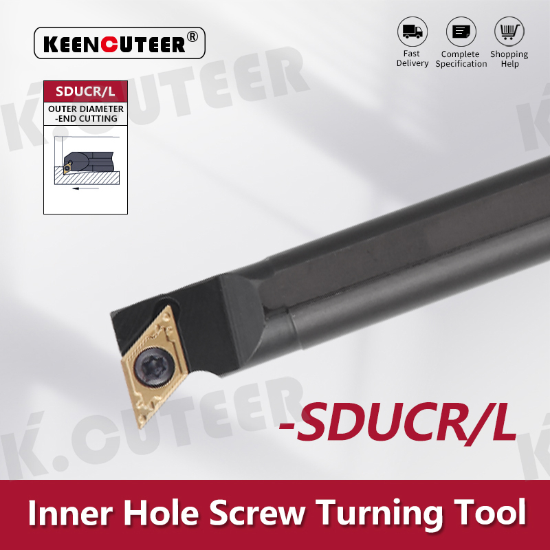 S16Q-SDUCR11 S20R-SDUCR11 S25S-SDUCR11 Internal Turning Tool Holder DCMT Carbide Inserts Lathe Bar