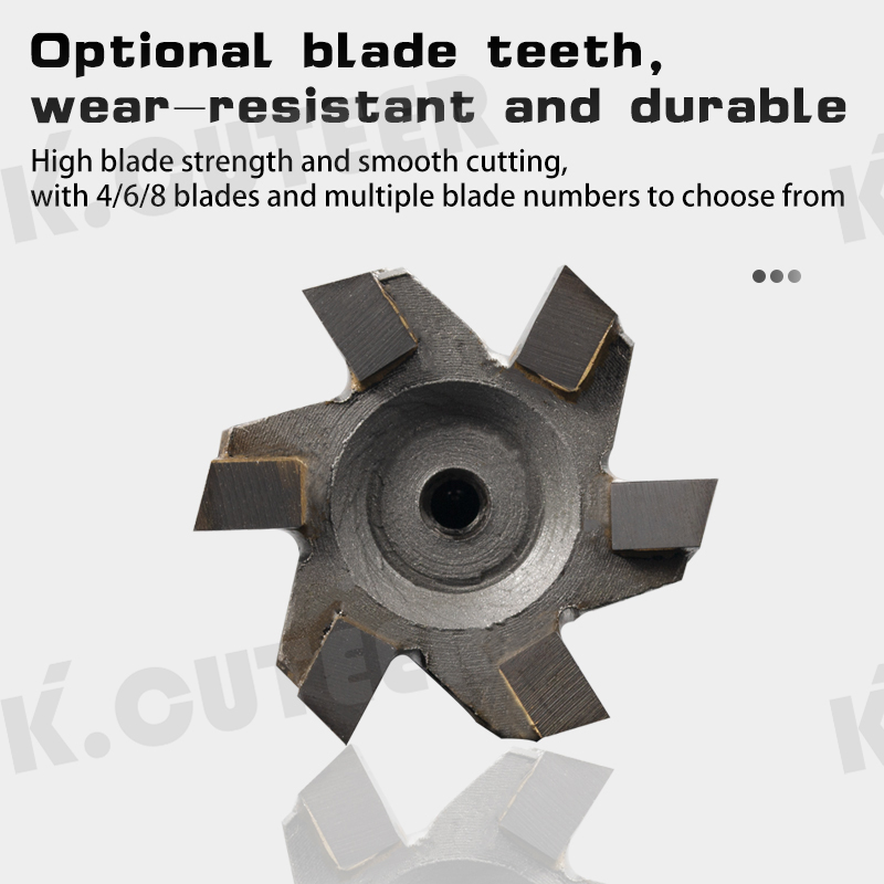 Welded Carbide T Slot Milling Cutter Tungsten Steel End Mill Cutter Router Bit