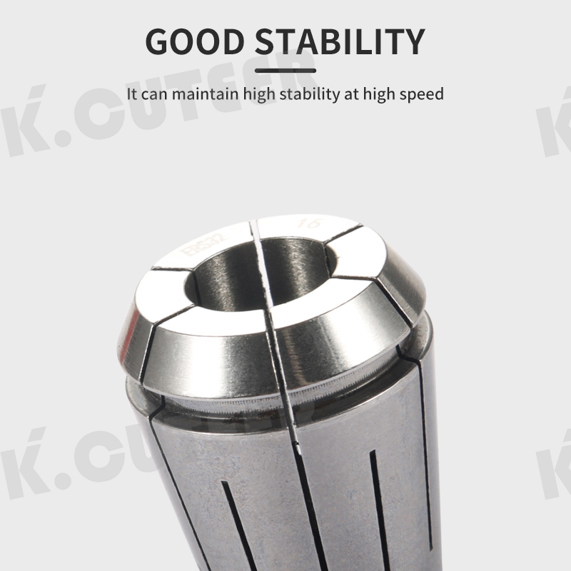 CNC Mechanical Water Stop Chuck High Precision ERS16/20/25/32 Center Outlet Collet
