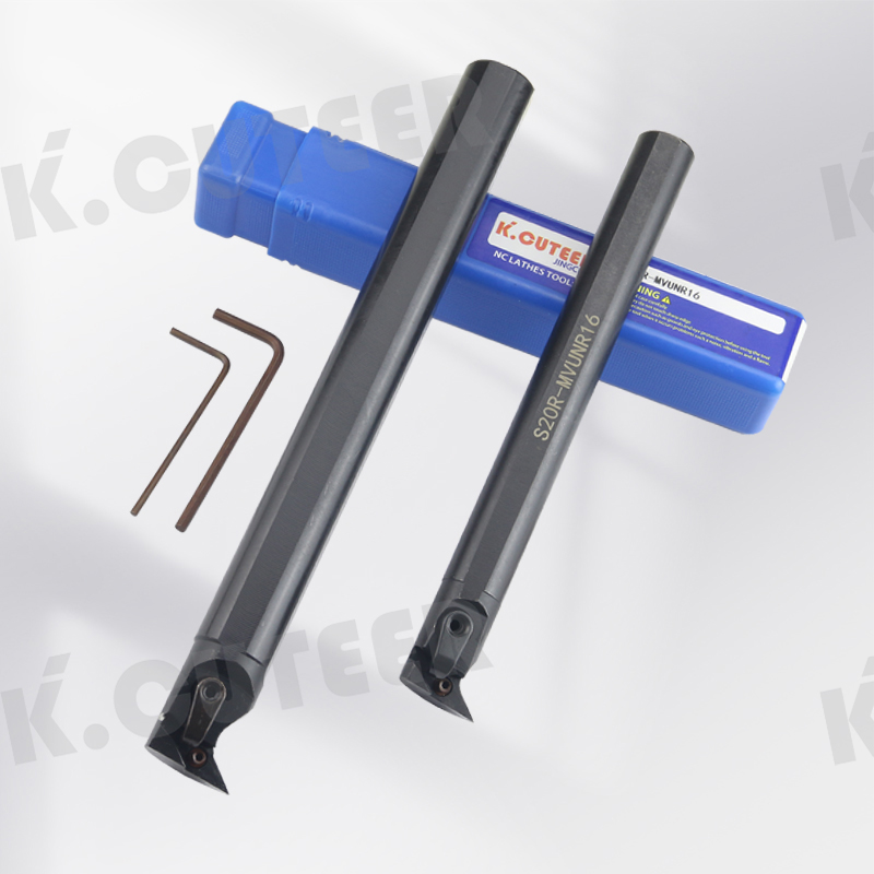 Turning Tool Holder VNMG16 Carbide Inserts Lathe Bar CNC Cutting Tools 