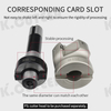High precision CNC tool shank r8-FMB22 plane milling tool shank milling machine