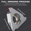 Keencuteer CNC Lathe Indexable Inserts Round Head TGF32R100 TGF32R200 TGF32R300 shallow grooving 