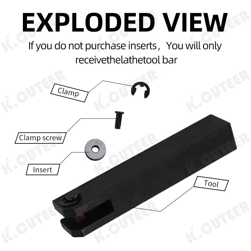 Keencuteer The knurling knife Greatly Improve Machining Efficiency Single Head Straight