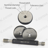 Precision Metric Internal Thread Ring Gauge Set for Machining QC Inspection Tools