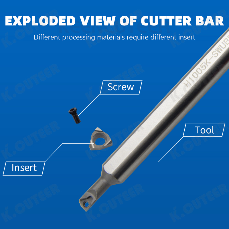 High Speed Steel Large Handle Small Head Turning Tool Bar Carbide Inserts